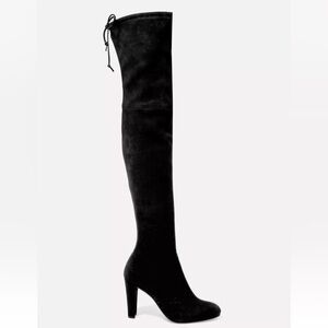 STUART WEITZMAN OVER THE KNEE SUEDE HIGHLAND BOOT